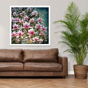 Magnolia Celestia Canvas Print - Image 4
